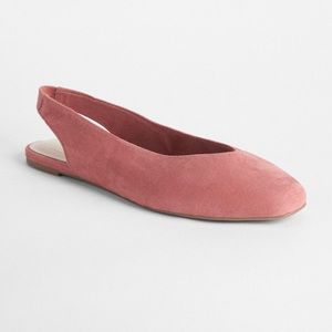 Gap Faux Suede Slingback Ballet Flat